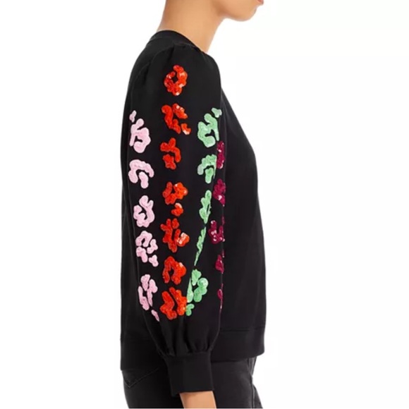 NWT Essentiel Antwerp Christobald Embroidered Sweatshirt - Picture 4 of 6
